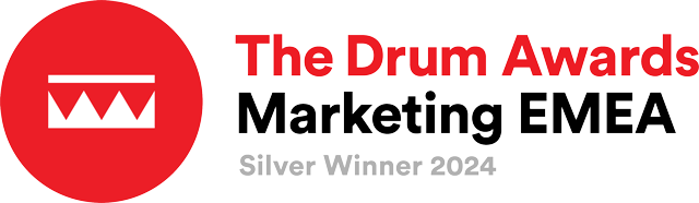 Logo for The Drum Awards Marketing EMEA, showing 