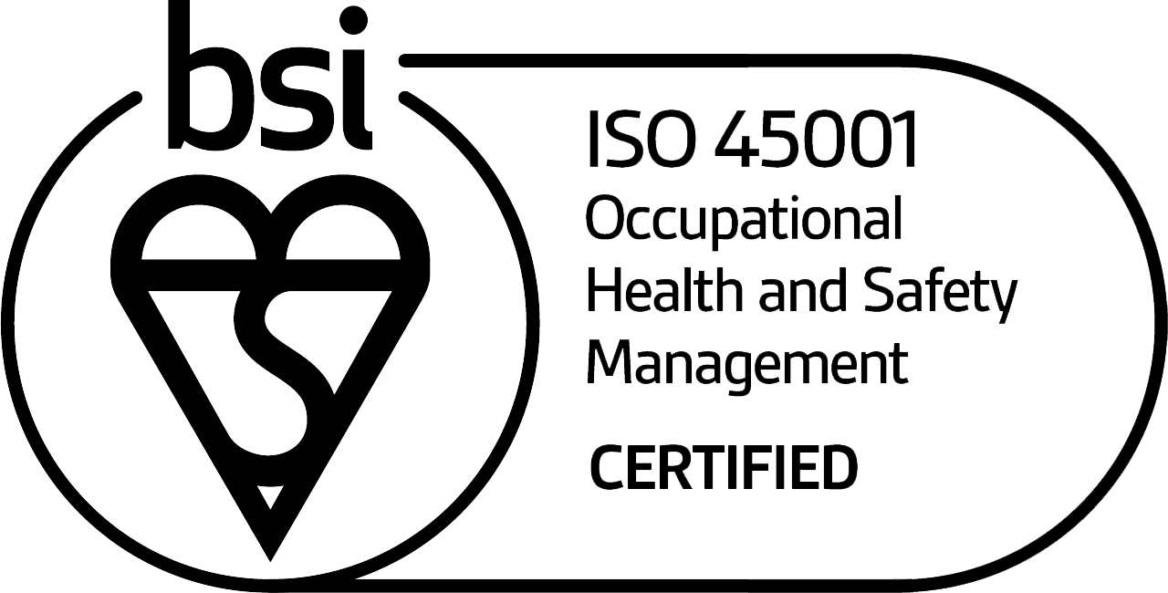 iso 45001 certified badge