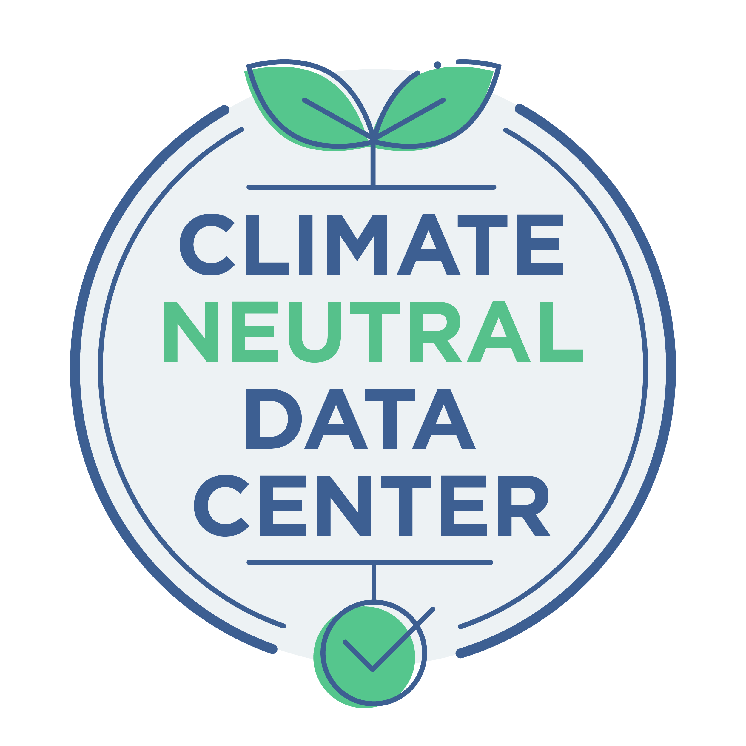 Emblem with the text 